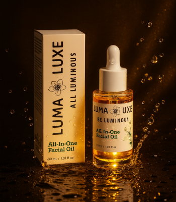 Luma Luxe All-in-One Gezichtsolie Natuurlijke Huidverzorging